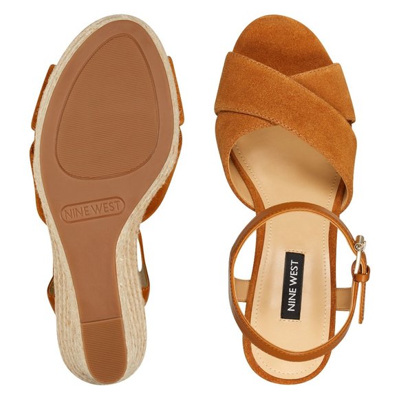 Nine West Dane Espadrille Wedge Sandals - Picture 6 of 6